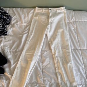 White jeans from H&M